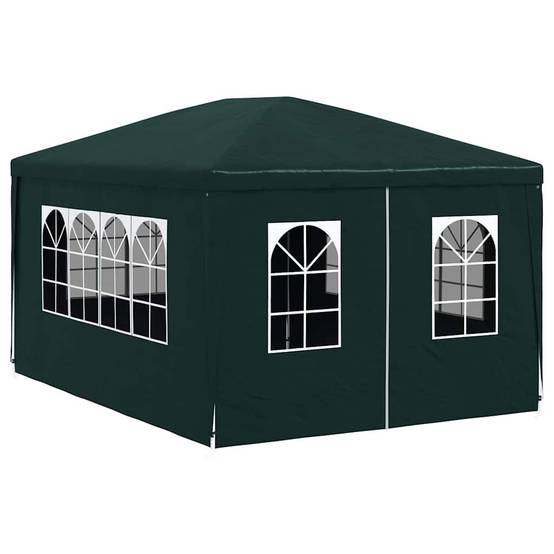 ComfortXL - Tente de Réception Acier Jardin Marché avec 3 Parois Amovibles 3x4 m Vert - ComfortXL Outdoor Living - Image 3