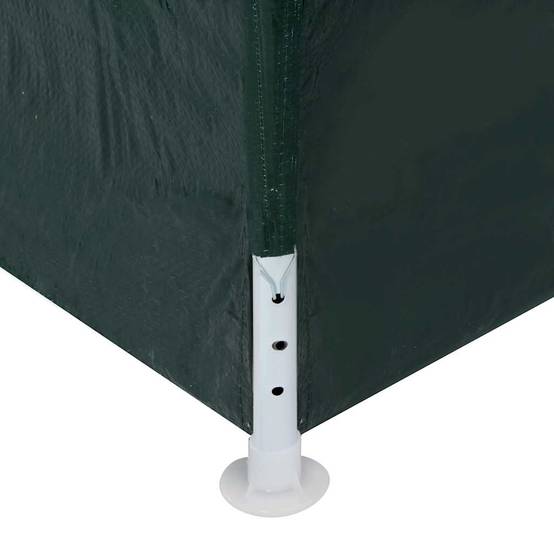 ComfortXL - Tente de Réception Acier Jardin Marché avec 3 Parois Amovibles 3x4 m Vert - ComfortXL Outdoor Living - Image 8
