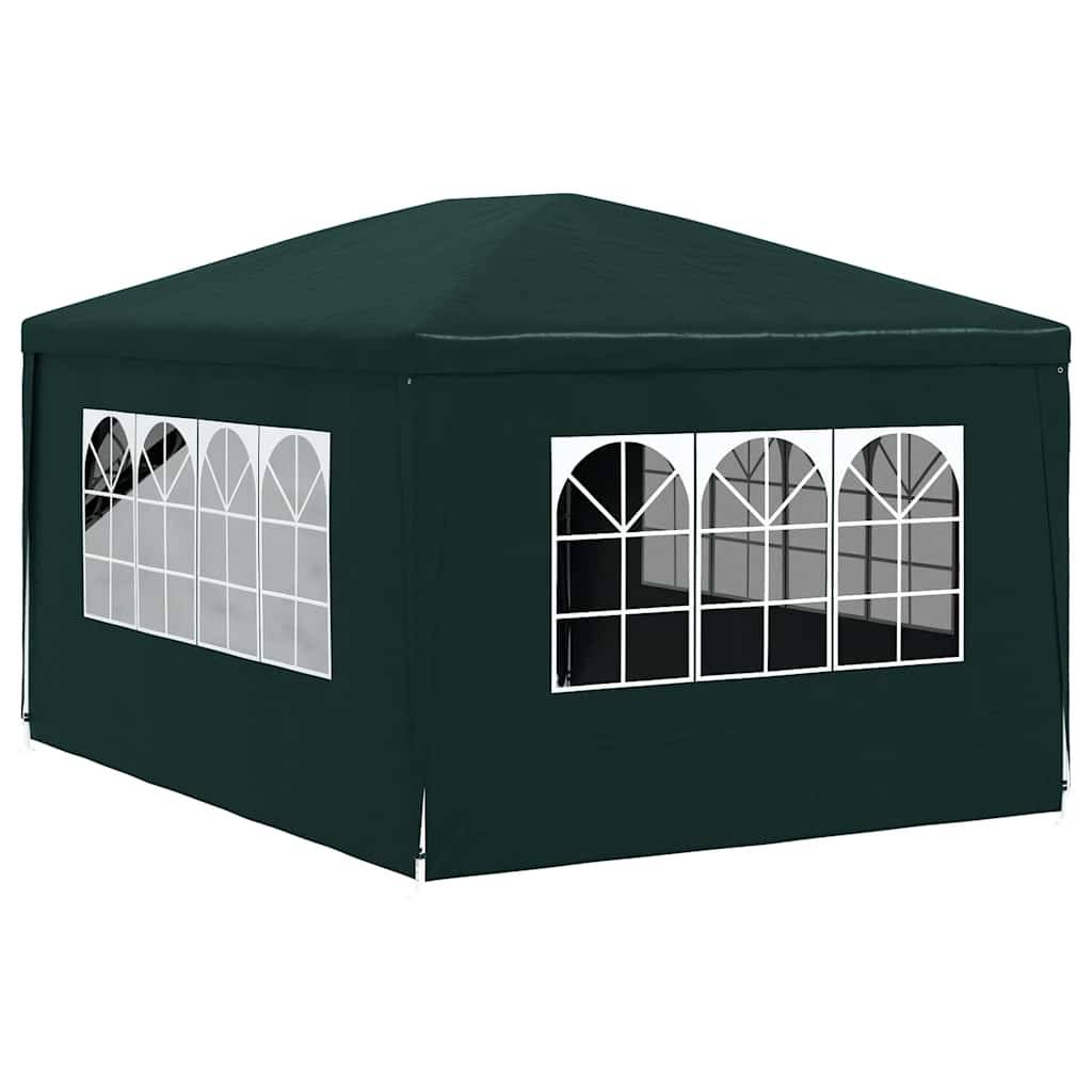 ComfortXL - Tente de Réception Acier Jardin Marché avec 3 Parois Amovibles 3x4 m Vert - ComfortXL Outdoor Living - Image 6