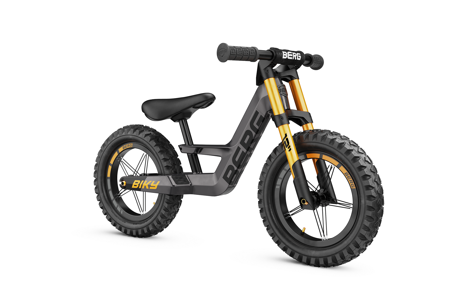 Berg - Vélo d’équilibre Biky Cross gris 2-5 ans, BERG - Image 1