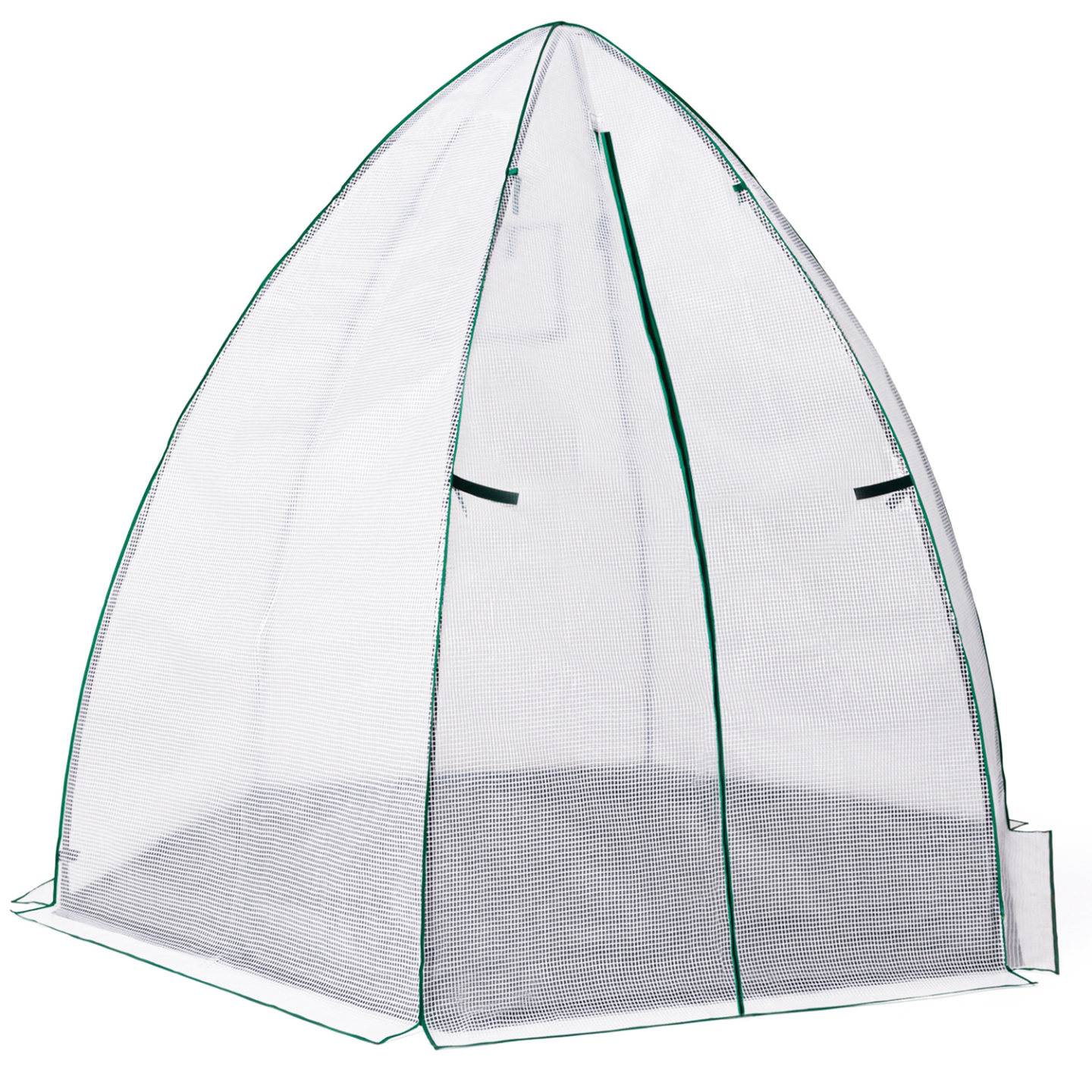 IDMARKET - Serre d'hivernage dôme maxi format 250 x 250 x 200 cm balcon et terrasse - Image 9