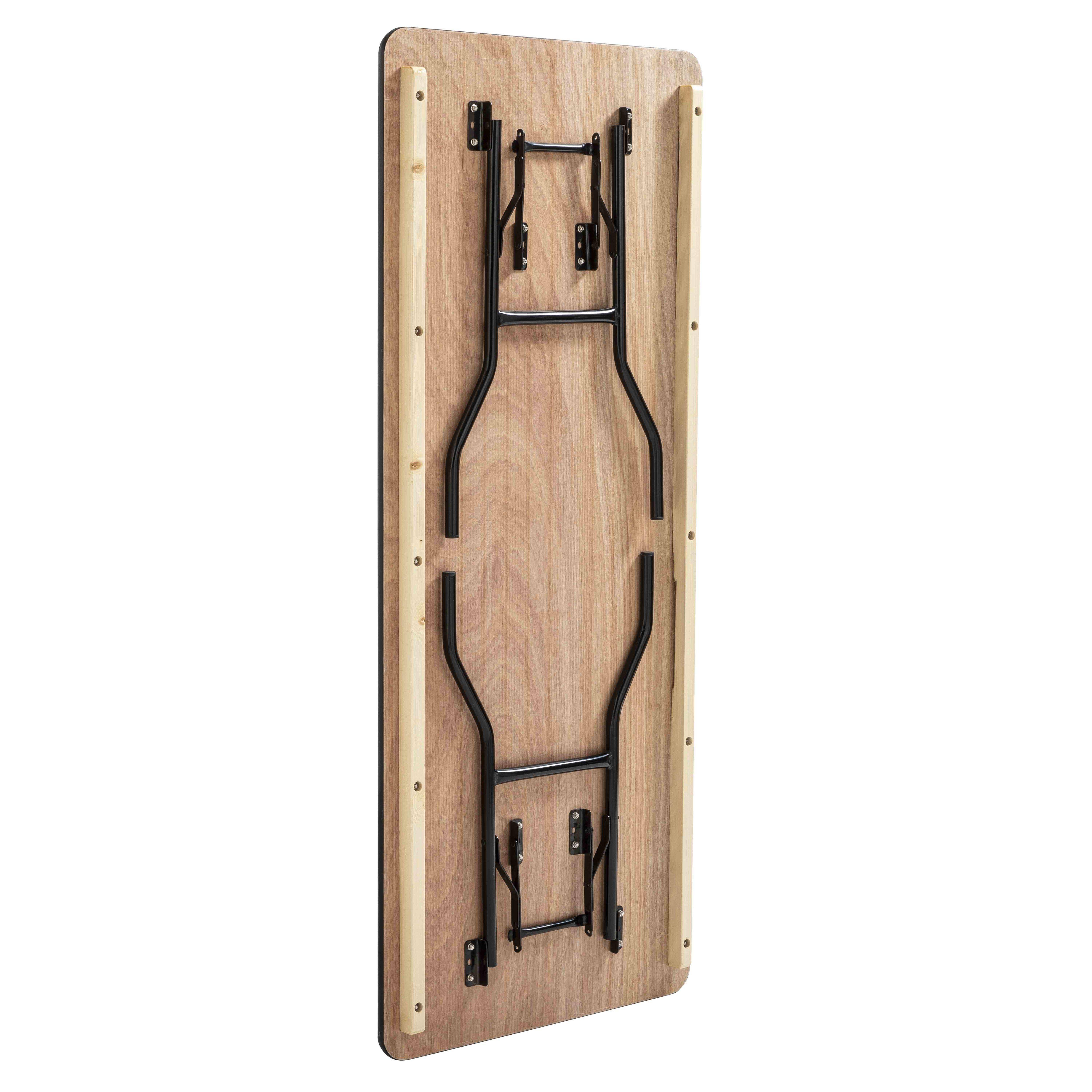 Oviala - Lot de 10 Tables pliantes en bois 180 cm TABLE PRO - Oviala - Image 2