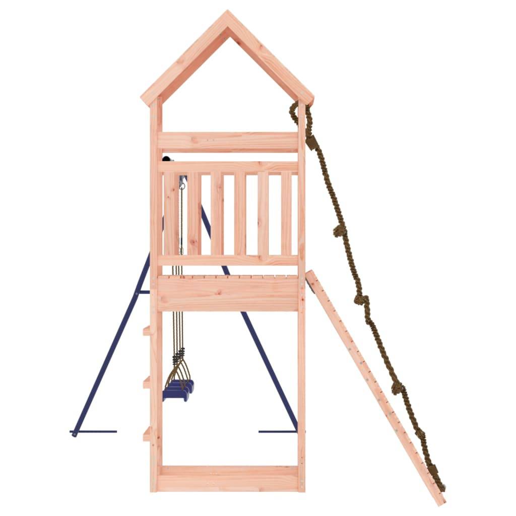 Aire de jeux d'extérieur - Jeu Plein air enfant bois massif de douglas-JU1668 - Image 7