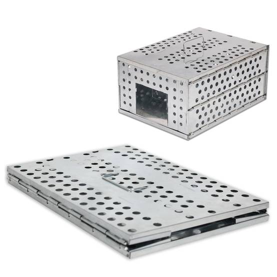 Piège à Rongeurs Rats et Souris - Pliable en Acier Galvanisé 30x22x15 cm - Sans Blessure - Réutilisable, Naturelle et Efficace - Image 9