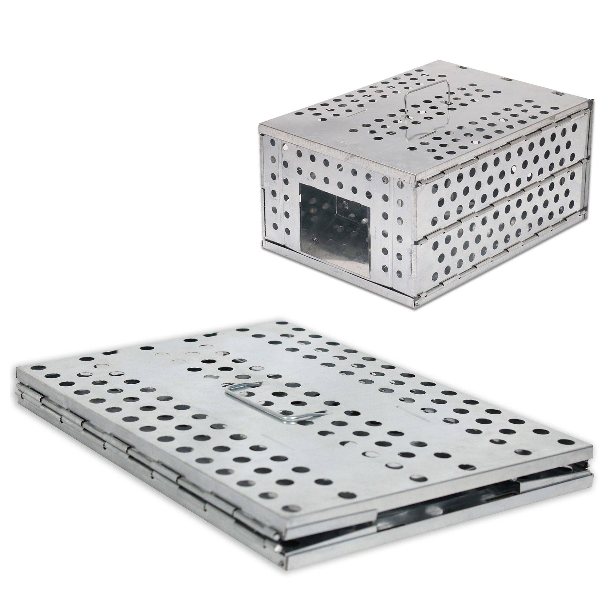 Piège à Rongeurs Rats et Souris - Pliable en Acier Galvanisé 30x22x15 cm - Sans Blessure - Réutilisable, Naturelle et Efficace - Image 9