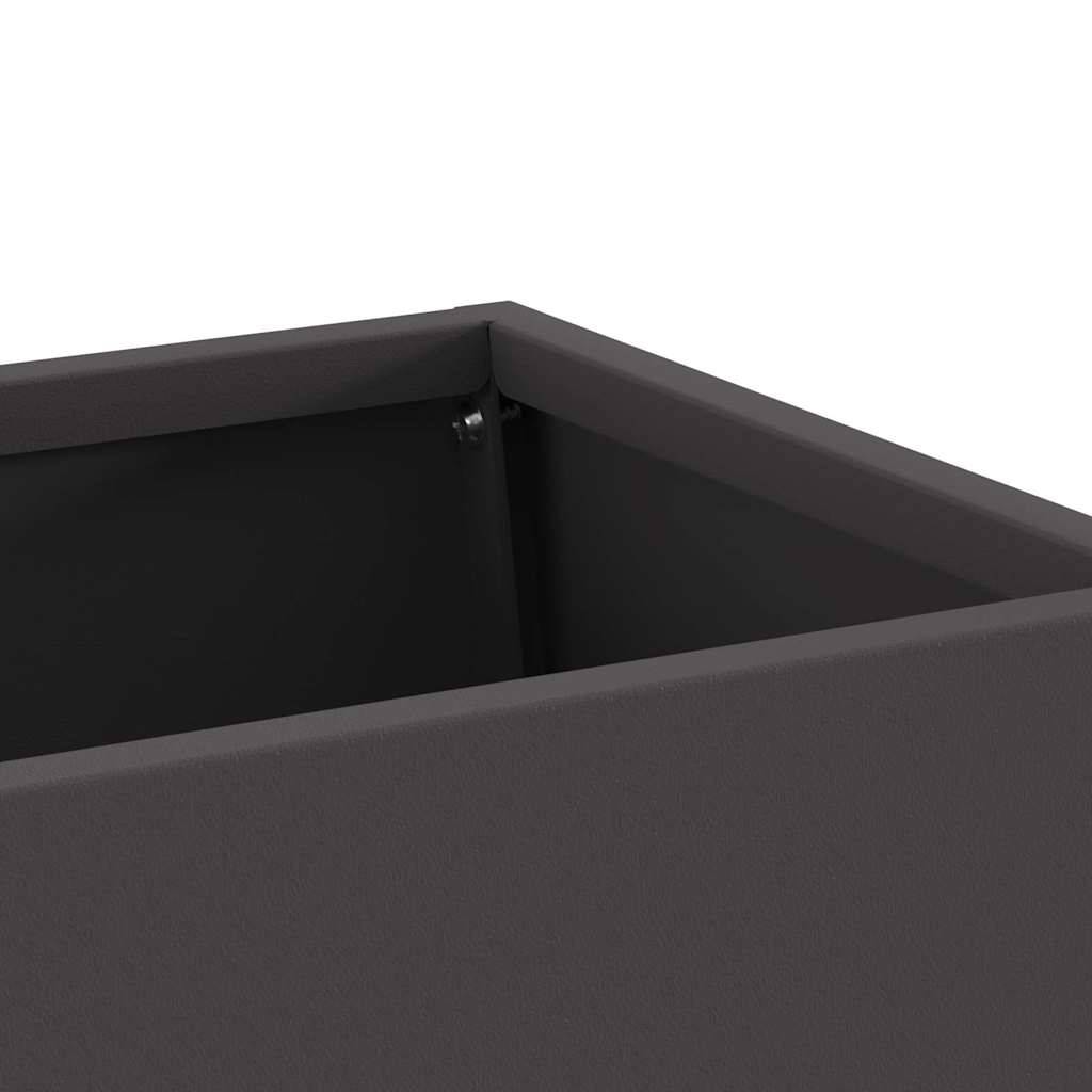 Cheminée mexicaine design 100cm en acier pour jardin Noir – ComfortXL Outdoor Living - Image 7