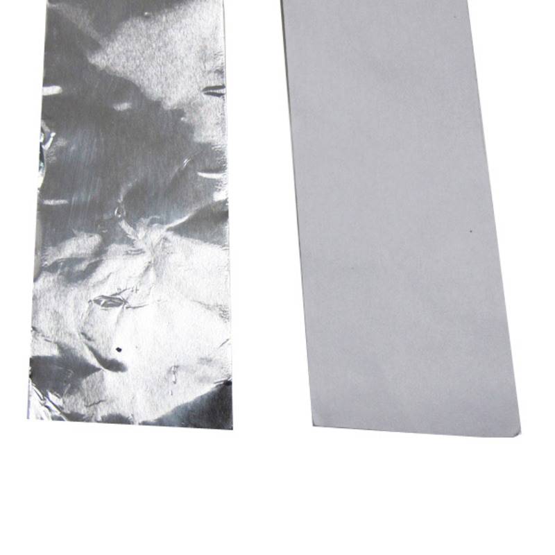 Ruban adhésif plein en aluminium L 5 ml - Coloris - Aluminium, Epaisseur - 32 mm, Longueur - 5 m - Image 1
