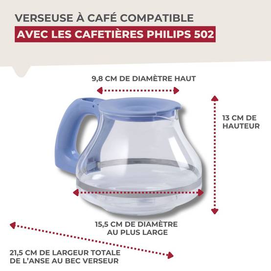 Verseuse pour cafetière Philips 502 Fackelmann Basics - Image 4