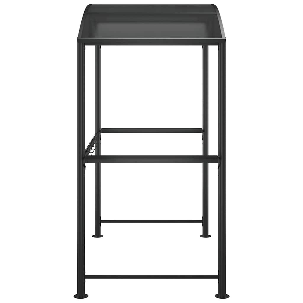 Vidaxl - Gazebo BBQ et étagères latérales anthracite 210x114x230cm acier vidaXL 360139 - Image 5