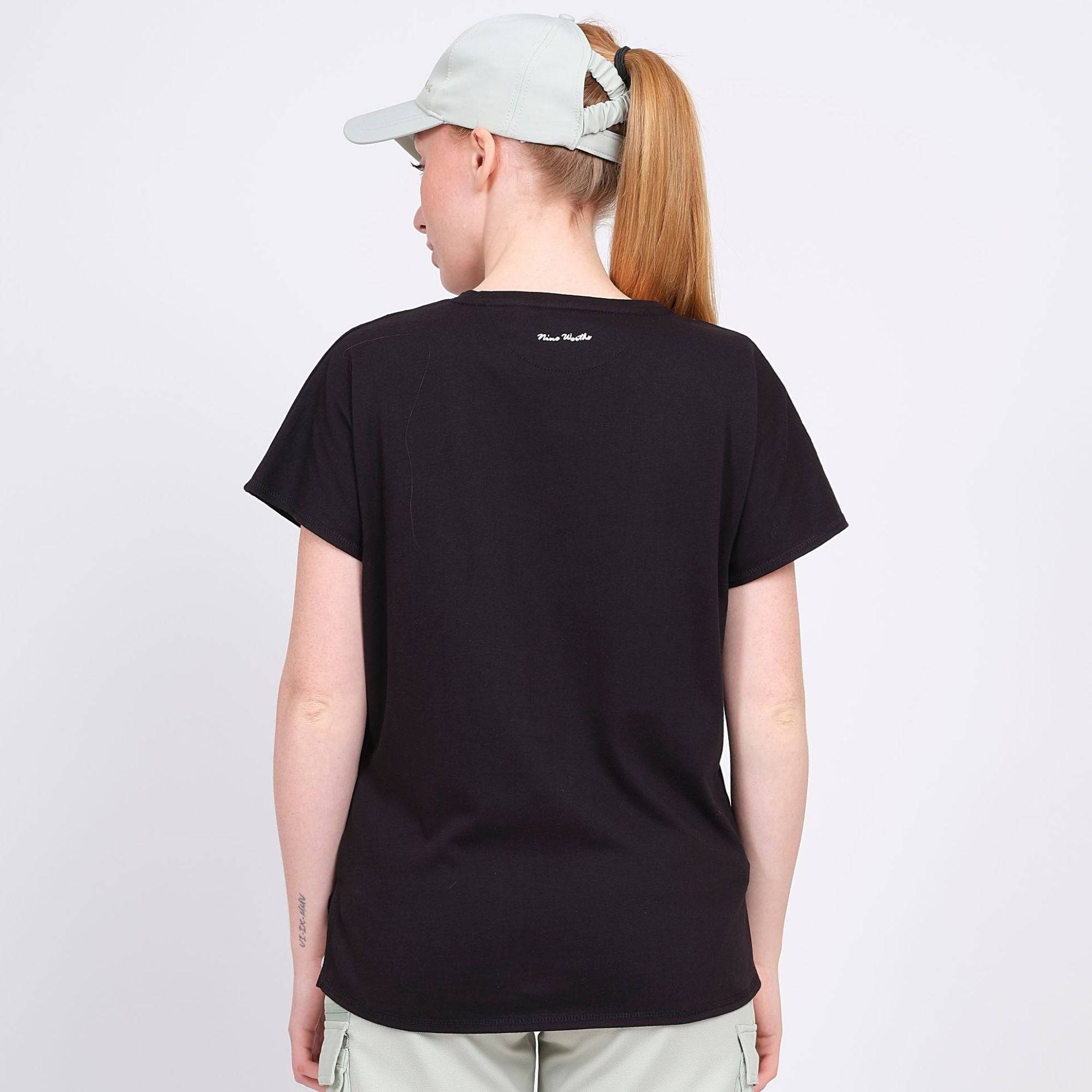 Nineworths - BLAIR - T-SHIRT MANCHES COURTES DE TRAVAIL - 1164 | Noir - Image 4