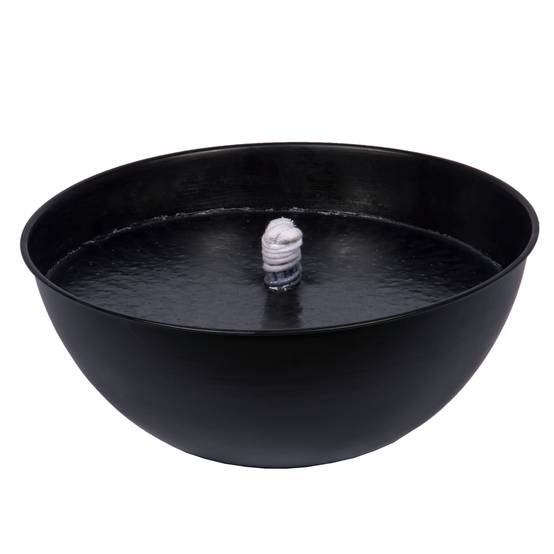 Bougie extérieure à la citronnelle est dans un pot en fer avec trépied - Brin d'Ombre - Image 5