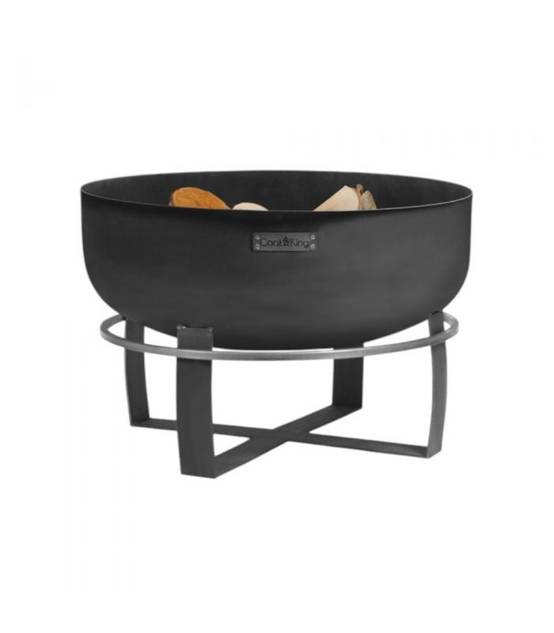 Braséro de jardin XXL VIKING 60cm de diamètre, acier naturel,CookKing, 111564 - Image 1