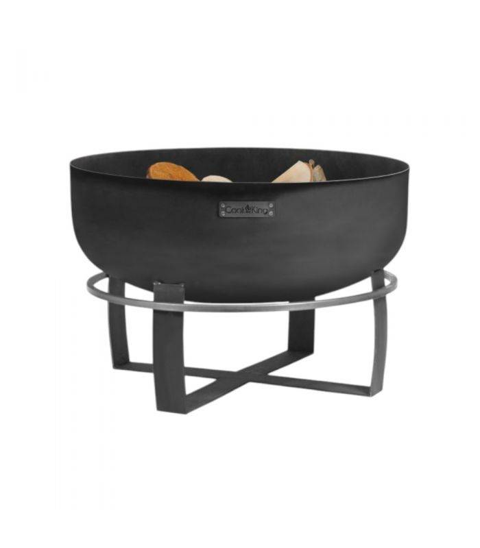 Braséro de jardin XXL VIKING 60cm de diamètre, acier naturel,CookKing, 111564 - Image 1