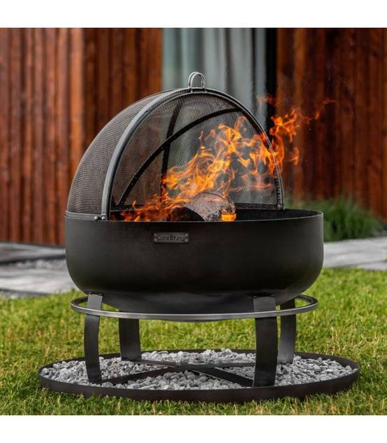 Braséro de jardin XXL VIKING 60cm de diamètre, acier naturel,CookKing, 111564 - Image 4