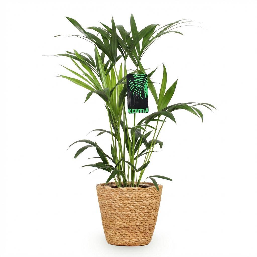 La Green Touch - Kentia Palm – Howea Forsteriana - Cache-pot blanc – Pot 19 cm - Image 4
