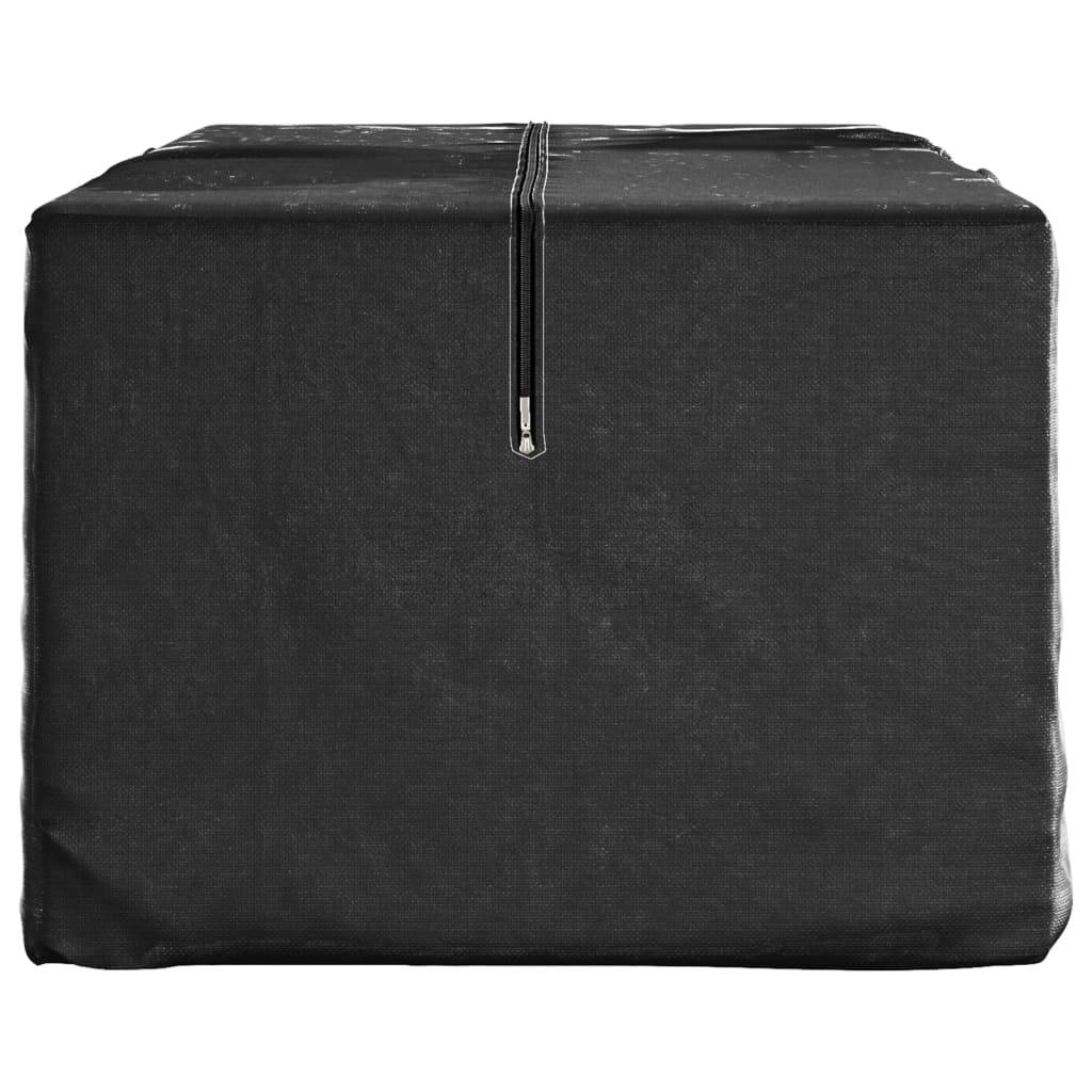 Housse de protection pour sapin de Noël - Sac de rangement noir 135x40x55 cm PE - Image 4