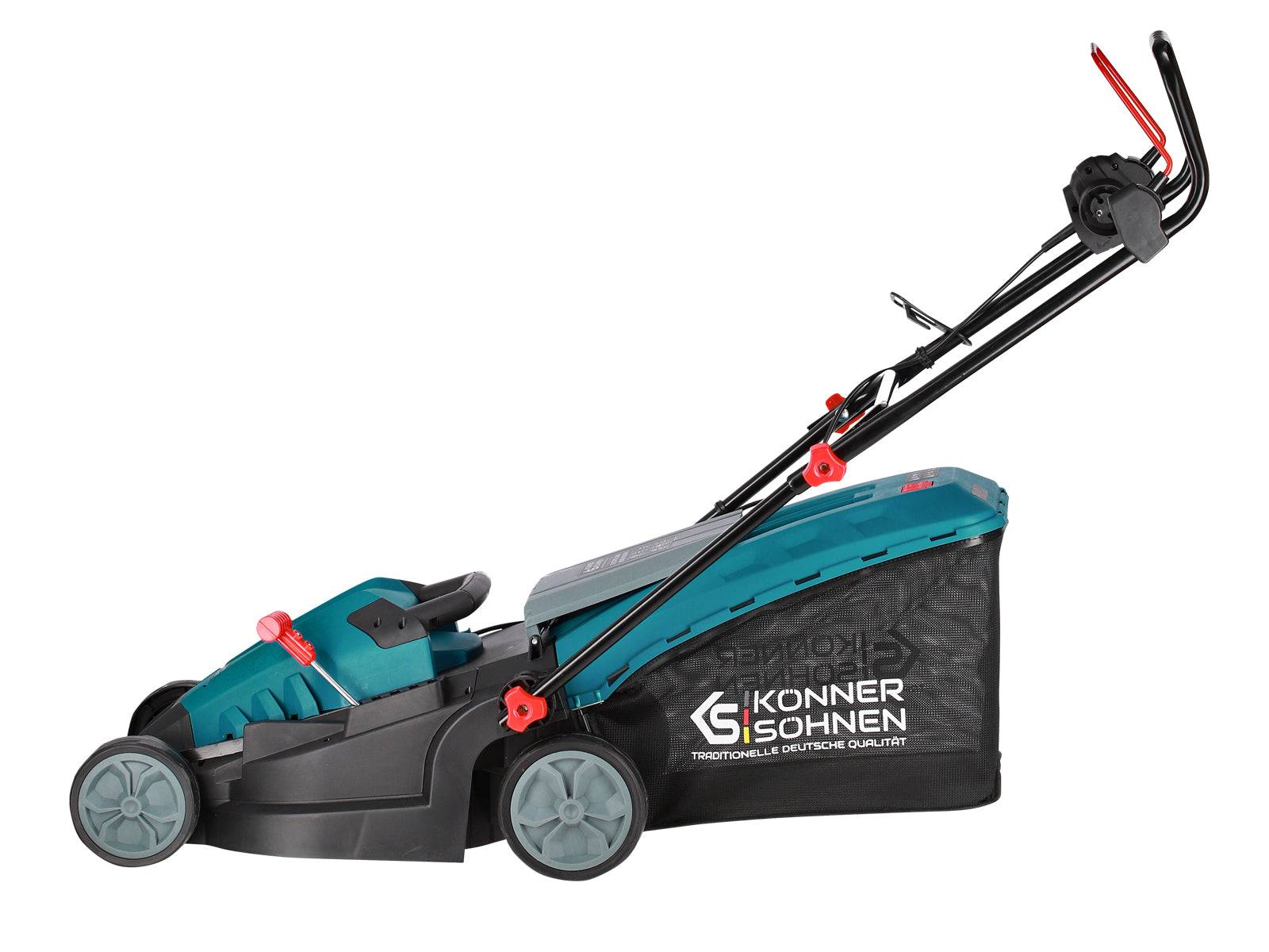 Tondeuse électrique 1400W, 38 cm de coupe, 3000 tr/min - Könner Söhnen KS 38LM-BL - Image 7