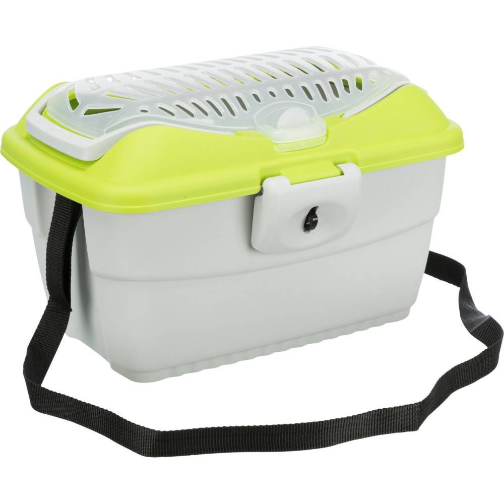 Trixie - Cage de transport Mini-Capri avec bandoulière, jusqu'à 2 kilo pour rongeurs