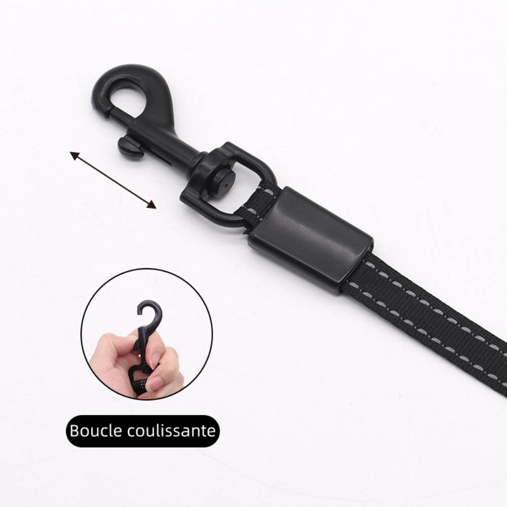 Laisse rétractable anti enchevêtrement à 360° pour chien s - IntiMeg - Image 3