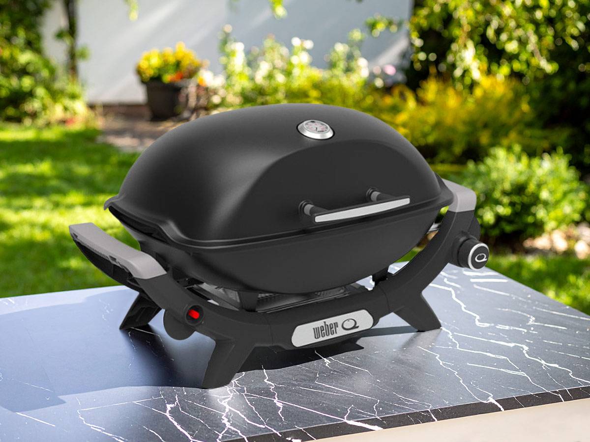 Weber - Barbecue à gaz Q 2100N noir + Housse + Plancha (1/2) - Weber - Image 2
