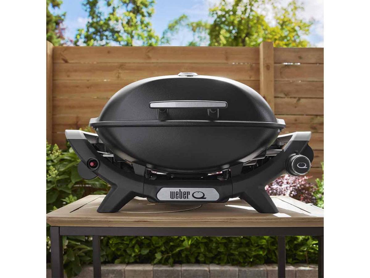 Weber - Barbecue à gaz Q 2100N noir + Housse + Plancha (1/2) - Weber - Image 5