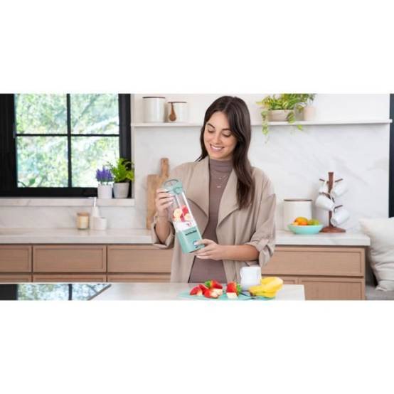 Blender portable - NUTRIBULLET - NBP003LBL - 70W - 0.475L - Light Blue - 1 gourde incluse - Image 6