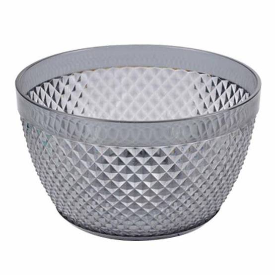Saladier Déco "Acrylique" 13cm Gris
