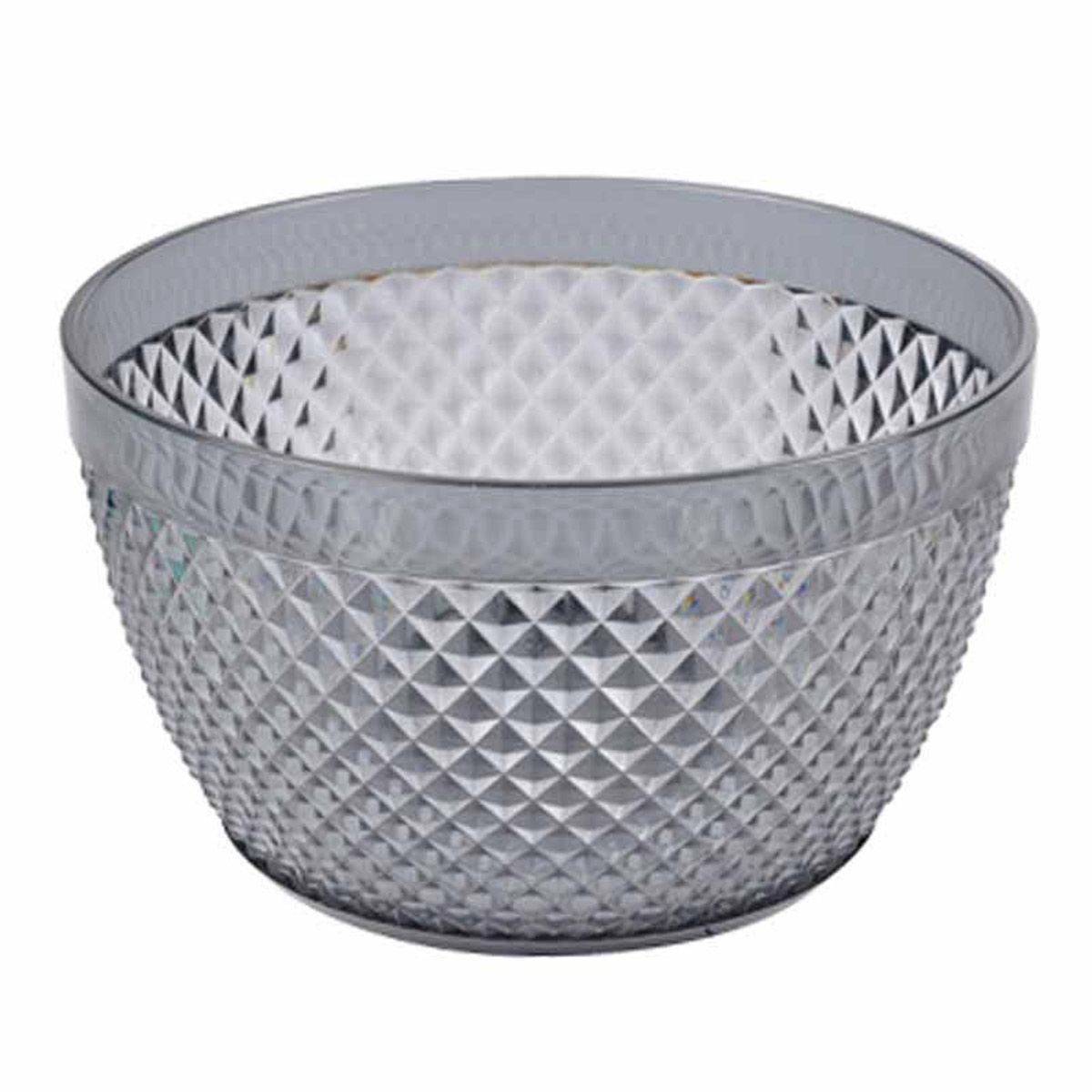 Saladier Déco "Acrylique" 13cm Gris