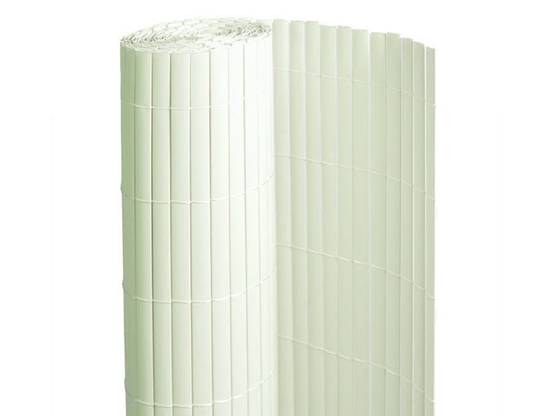 Jardideco - Canisse PVC double face Blanc 18 m - 6 rouleaux de 3 x 1,20 m - Jardideco - Image 1