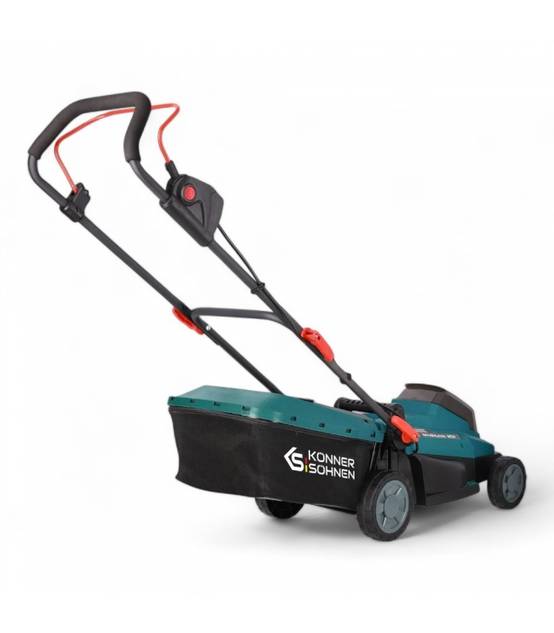 Tondeuse électrique sans fil, lame 33 cm, surface 100 et 250 m² - Könner Söhnen KS 33LM-20V - Image 4