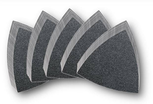 Feuilles abrasives triangulaires non perforées grains multiples boîte de 50 - FEIN - 63717082033 - Image 2