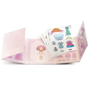 Papeterie Djeco Miss Lilypink Stickers repositionnables