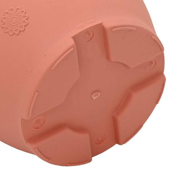 Pots de plantes 24 pcs | Bac à fleurs Rouge brique Ø 26 x 21.5 cm Plastique - Image 9
