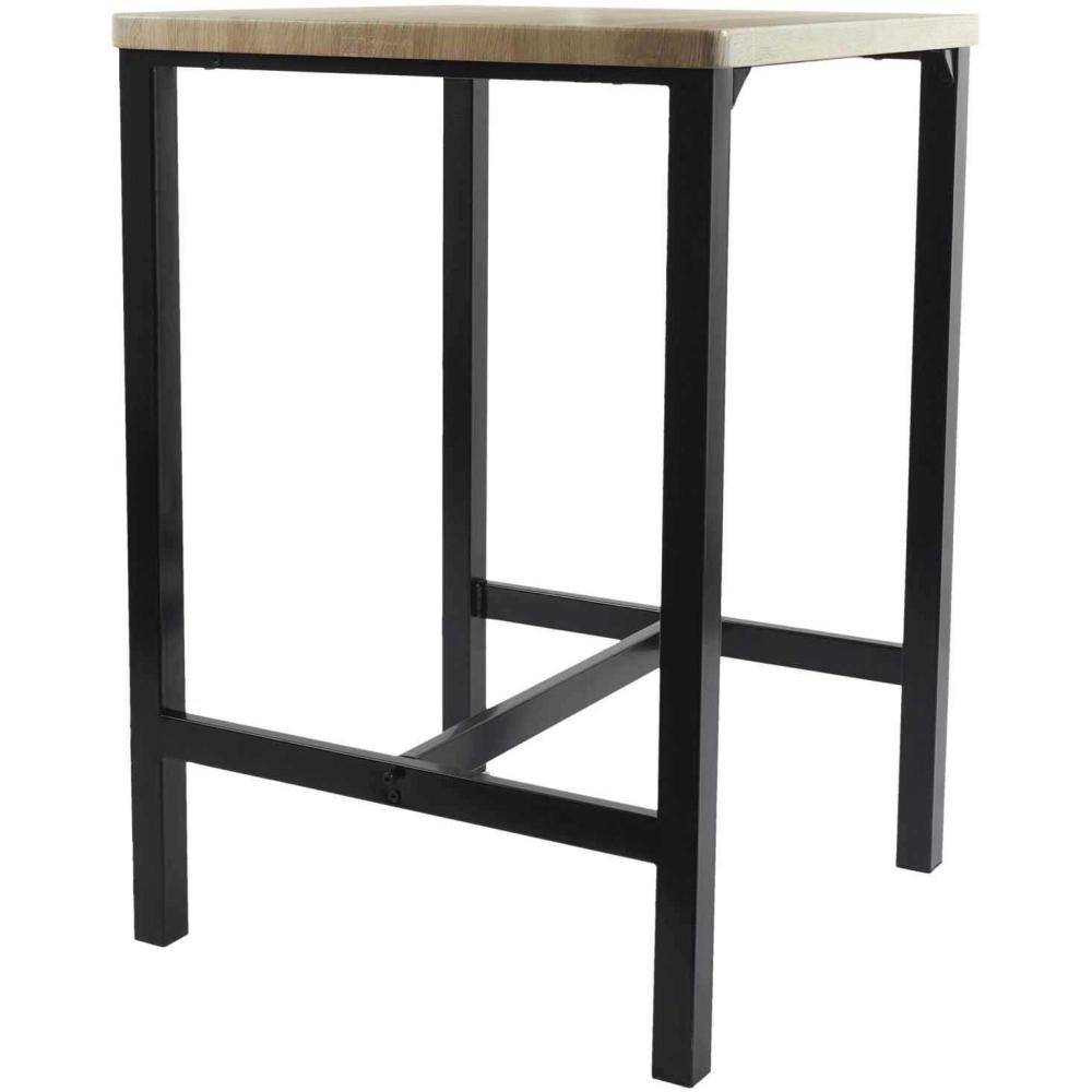 The Home Deco Factory - Ensemble table mange debout avec 2 tabourets Loka - Image 3