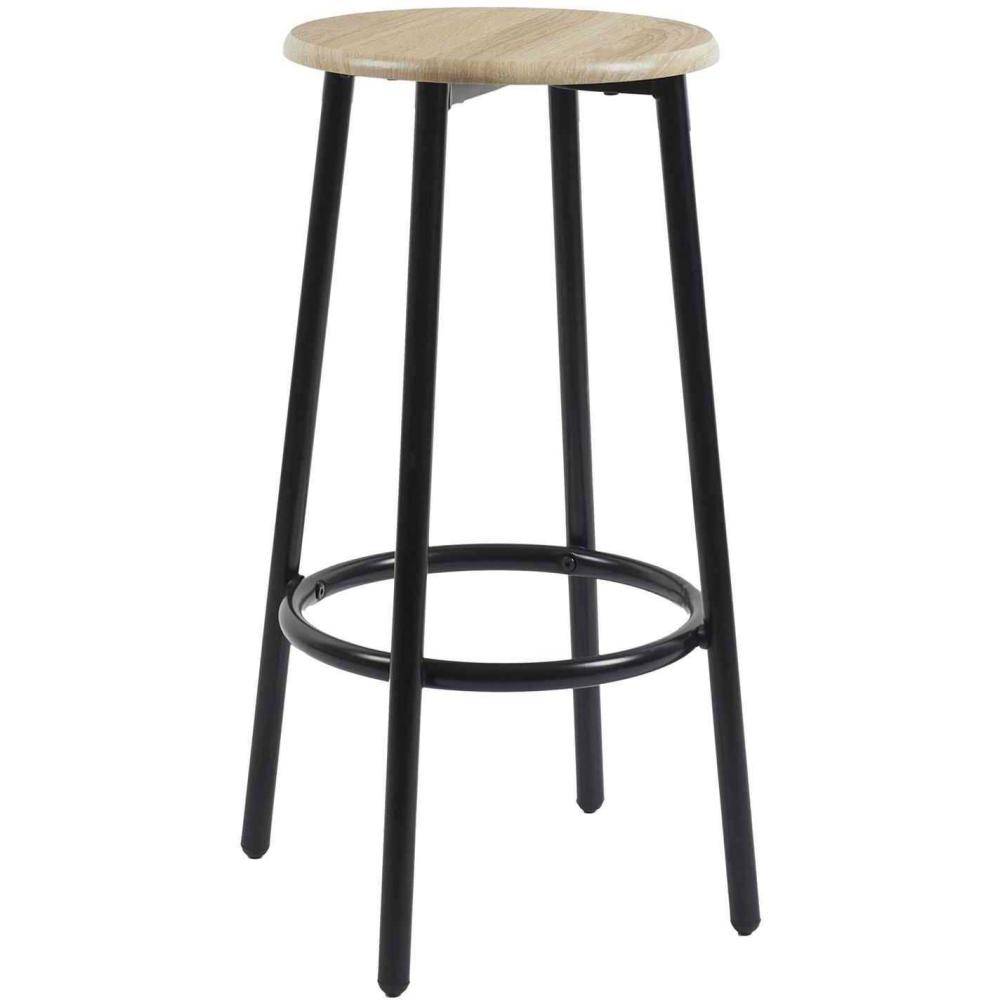 The Home Deco Factory - Ensemble table mange debout avec 2 tabourets Loka - Image 4