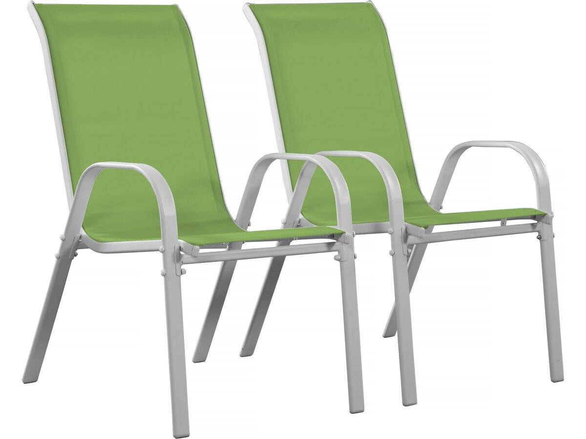 Habitat Et Jardin - Fauteuil Jardin Textilène "cordoba" - Phoenix - Vert - Lot De 2 -habitat Et Jardin - Image 1