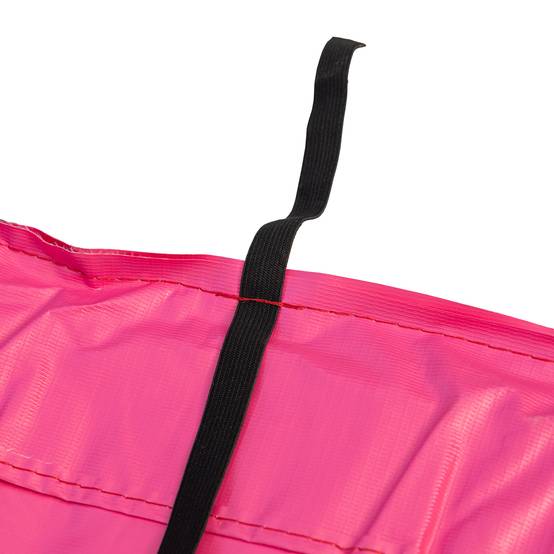 Happy Garden - Matelas de protection réversible pour trampoline Ø370cm PERTH - gris/rose - HAPPY GARDEN - Image 4