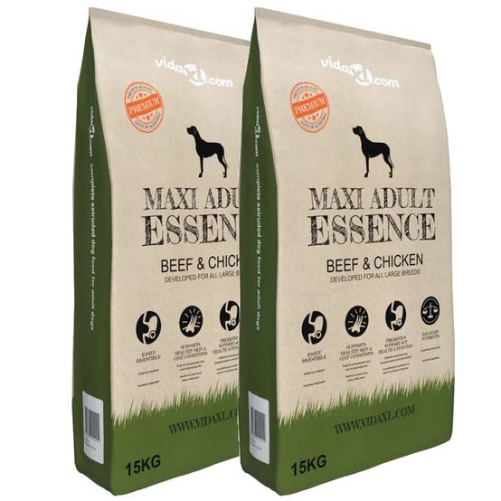 Vidaxl - Nourriture pour chiens Maxi Adult Essence Beef&Chicken 2pc 30kg vidaXL 275193 - Image 1