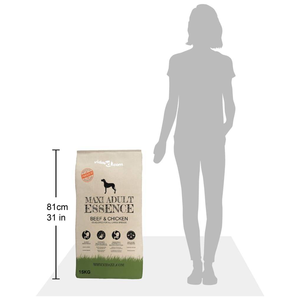 Vidaxl - Nourriture pour chiens Maxi Adult Essence Beef&Chicken 2pc 30kg vidaXL 275193 - Image 3