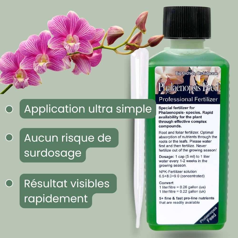 Duo - Terreau Orchidée Premium 4L + Engrais liquide spécial Orchidée 250ml + Pipette graduée offerte - Image 2