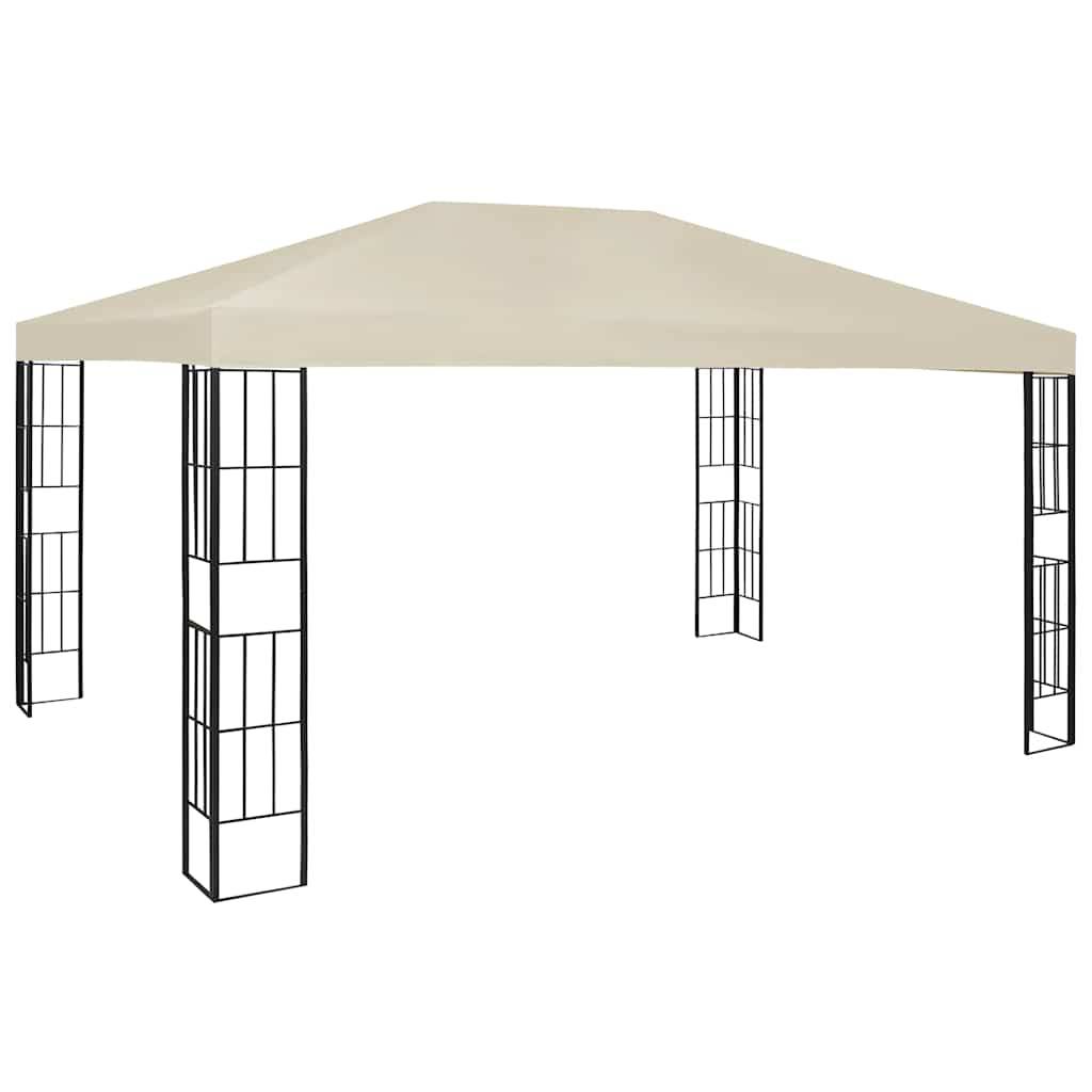 Vidaxl - Tonnelle 3x4 m Crème 12 m² vidaXL 47982 - Image 1
