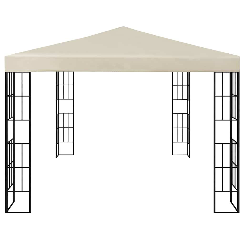 Vidaxl - Tonnelle 3x4 m Crème 12 m² vidaXL 47982 - Image 4