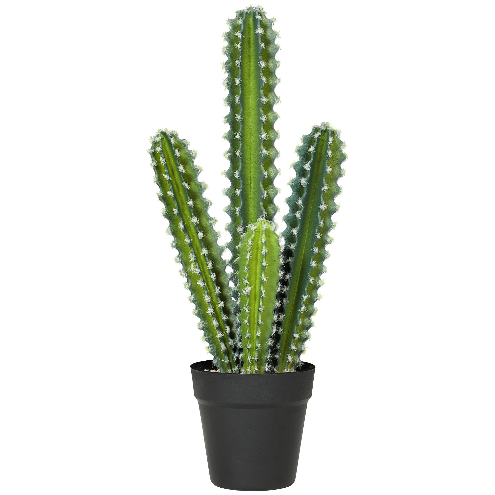 Sans Marque - Cactus artificiel, 53 cm, plante artificielle en pot pour la maison ou le bureau - Image 2
