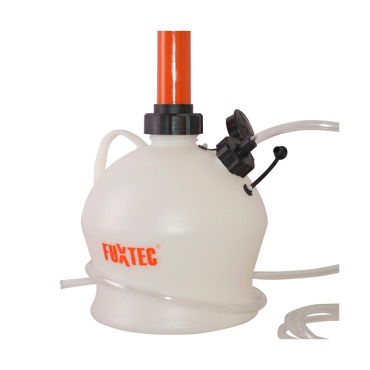 Pompe vidange huile moteur - FUXTEC FX-AP4L - 4L, manuelle, huile debroussailleuse, tondeuse, taille haies - Image 3
