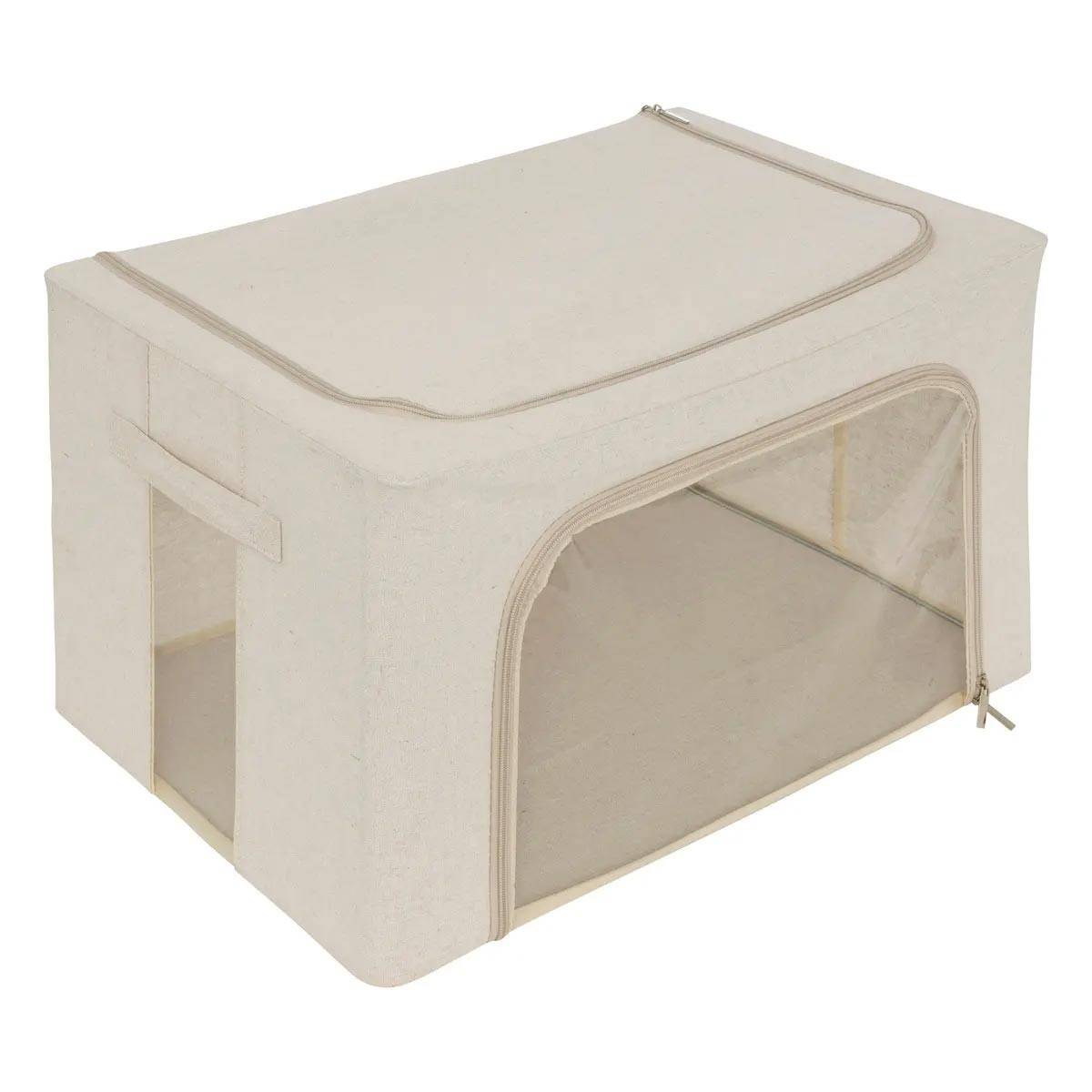 Housse de Rangement Double Ouverture "Dressy" 60cm Beige - Image 1