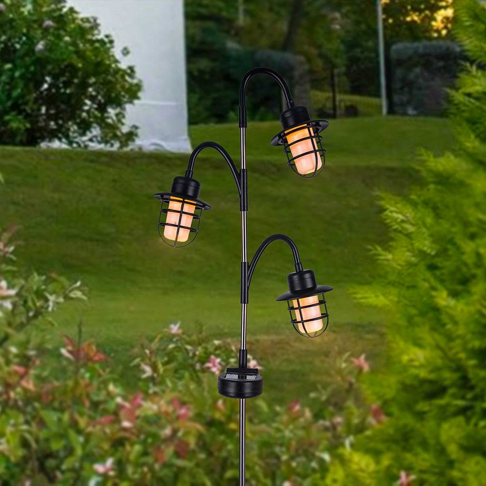 Lumisky - Lampe extérieure nomade BERRY SPIKE Noir Plastique H74CM - Image 3