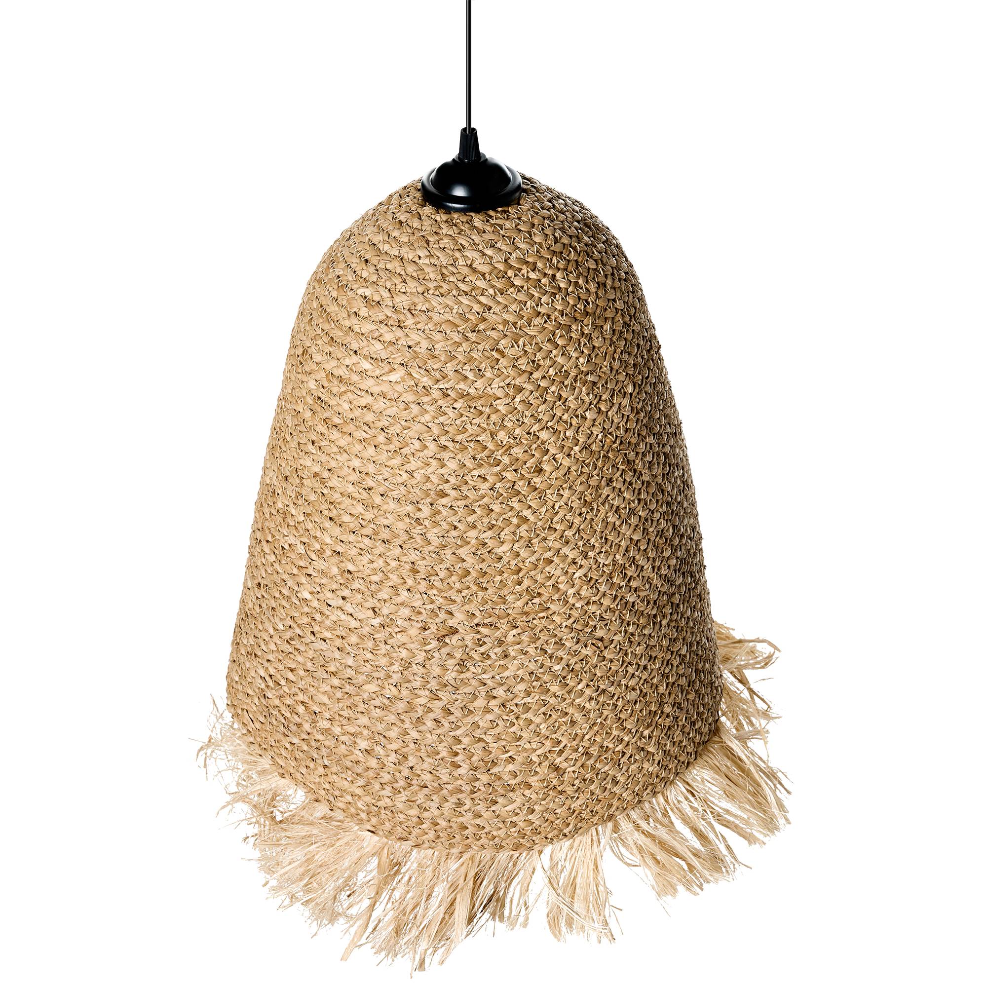 Beliani - Lampe suspension Fibre de jacinthe d'eau Naturel ARYS - Beliani - Image 5