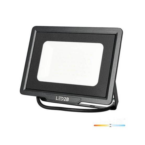 Projecteur LED MH 50W noir 4000K IP65 blanc naturel - Image 1