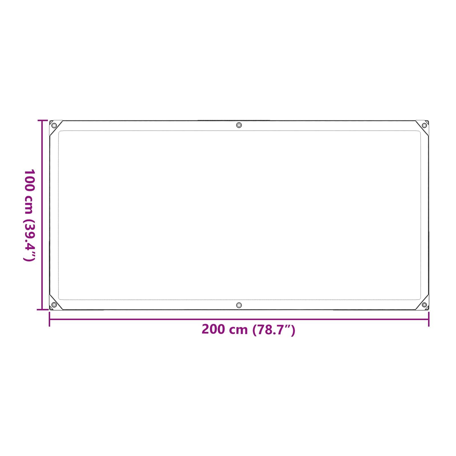 Vidaxl - Couverture pour plantes Transparent 1 x 2 m PE vidaXL 3429270 - Image 3