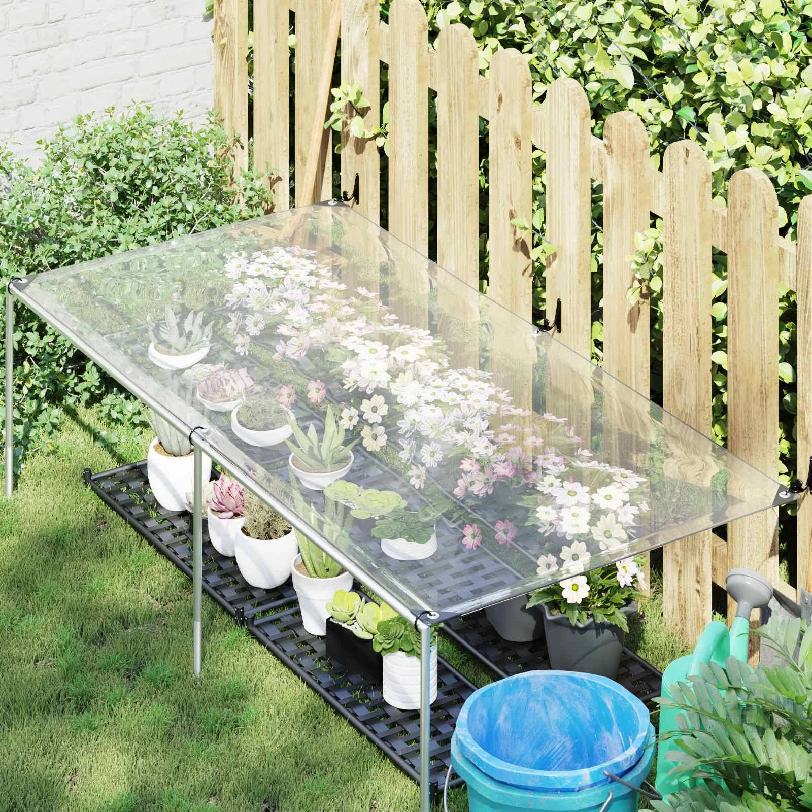 Vidaxl - Couverture pour plantes Transparent 1 x 2 m PE vidaXL 3429270 - Image 4